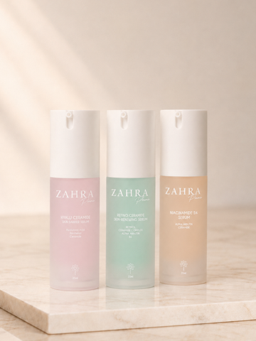 Niacinamide 5% Serum & Hyalu Ceramide Skin Barrier Serum & Retino Ceramide Skin-Renewing Serum